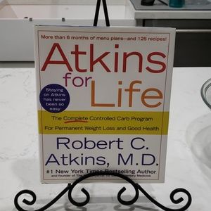 Atkins For Life cookbook By Robert Atkins
